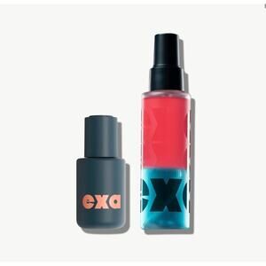 NEW Exa Beauty All In One Glow Prep Set Duo Primer And Glow Mist Full Size